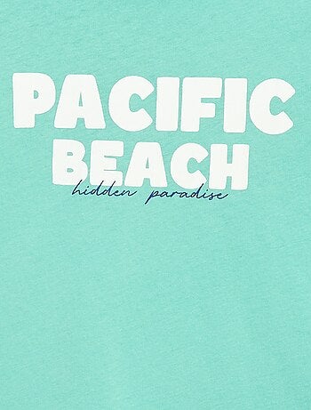 Camiseta de manga corta estampada