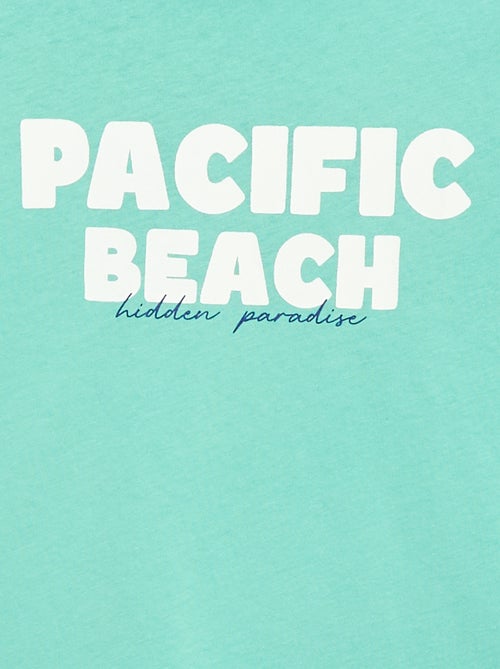 Camiseta de manga corta estampada - Kiabi