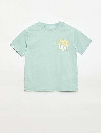 Camiseta de manga corta estampada