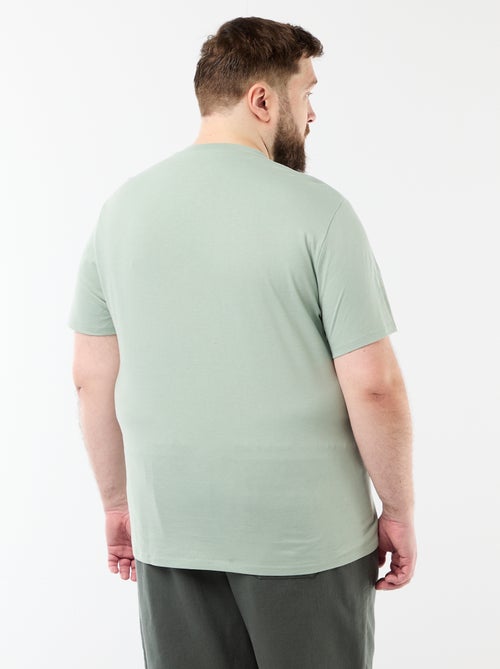 Camiseta de manga corta estampada - Kiabi