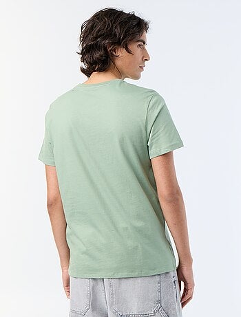 Camiseta de manga corta estampada