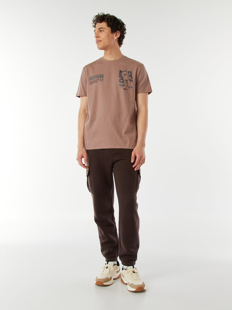 Camiseta de manga corta 'Fast & Furious' Rosa - Kiabi