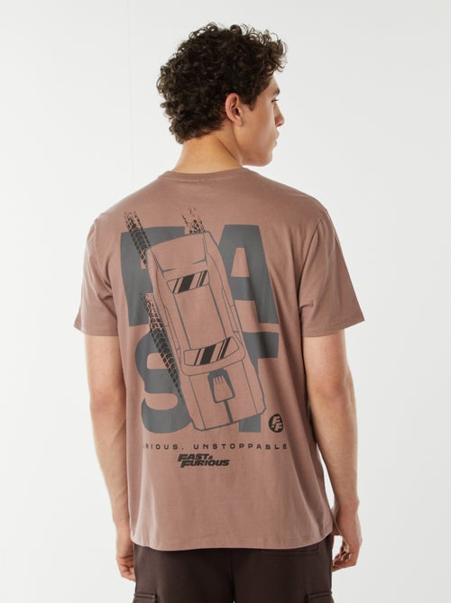 Camiseta de manga corta 'Fast & Furious' - Kiabi