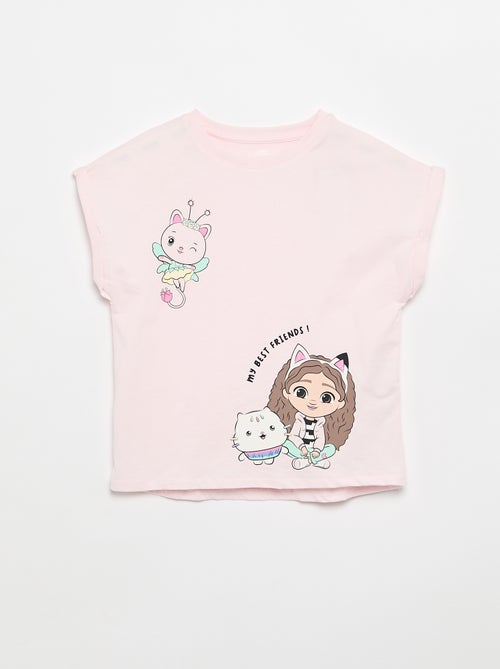 Camiseta de manga corta 'Gabby y la casa mágica' - Kiabi