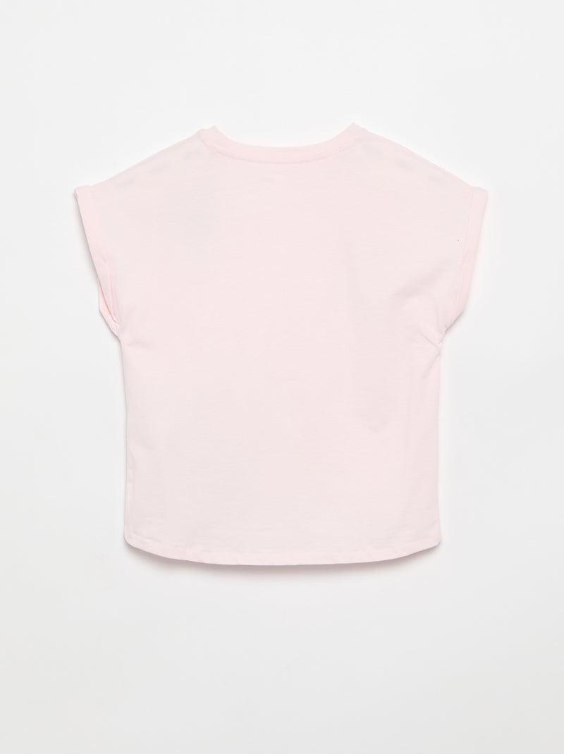 Camiseta de manga corta 'Gabby y la casa mágica' Rosa - Kiabi