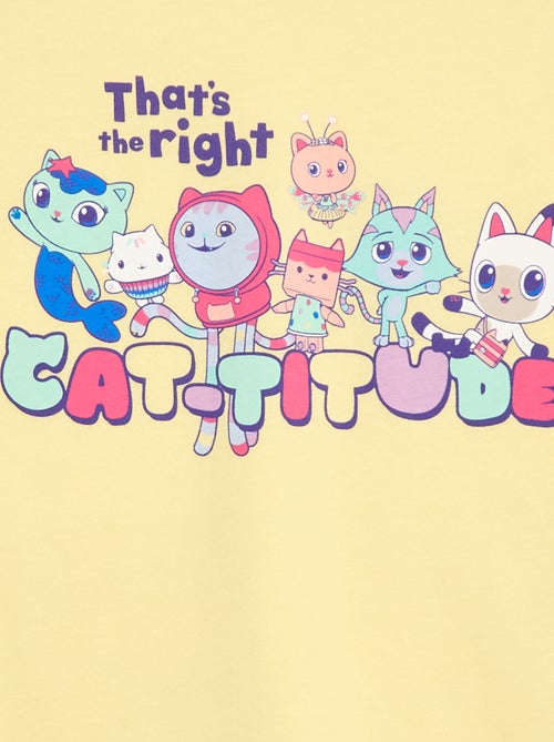 Camiseta de manga corta 'Gabby y la casa mágica' 'Universal' - Kiabi