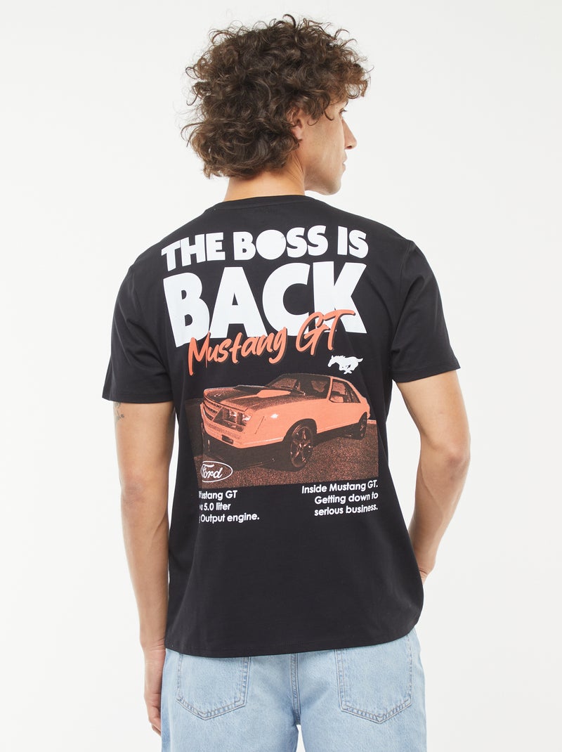 Camiseta de manga corta 'Giants' 'NFL' negro - Kiabi