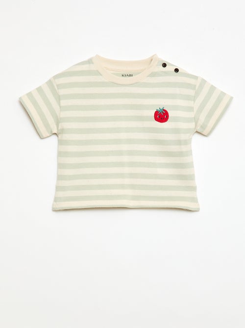 Camiseta de manga corta - Kiabi