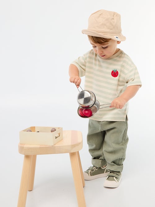 Camiseta de manga corta - Kiabi