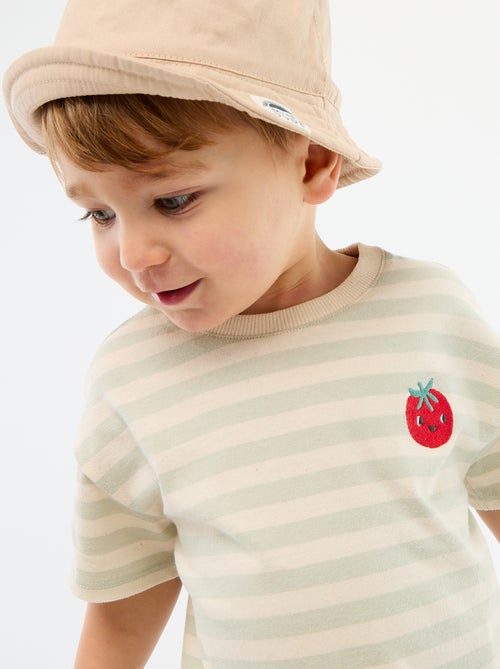 Camiseta de manga corta - Kiabi