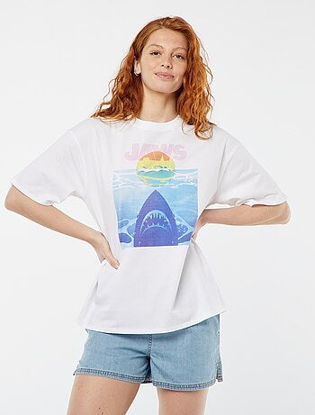 Camiseta de manga corta 'Jaws'