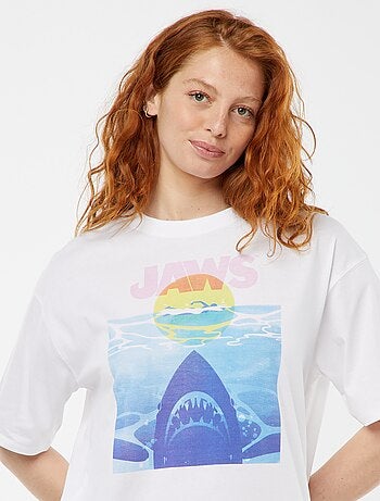 Camiseta de manga corta 'Jaws'