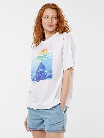 Camiseta de manga corta 'Jaws'