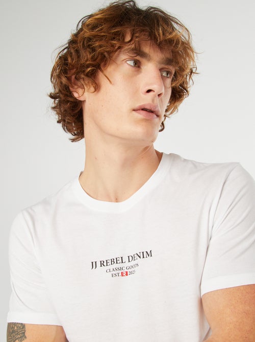 Camiseta de manga corta 'JJ Rebel' - Kiabi