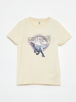 Camiseta de manga corta 'Jurassic World'