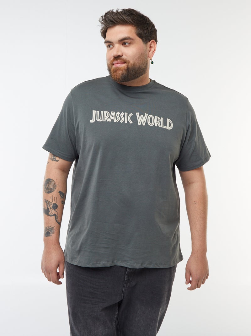 Camiseta de manga corta 'Jurassic World' Verde - Kiabi