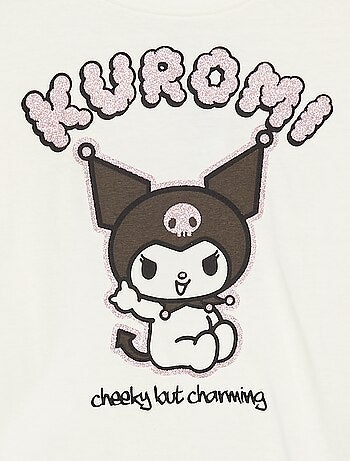 Camiseta de manga corta 'Kuromi' 'Hello Kitty'