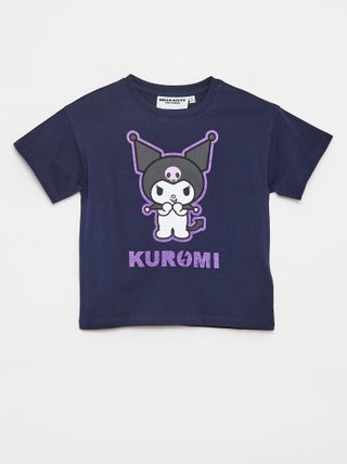Camiseta de manga corta 'Kuromi' 'Hello Kitty'