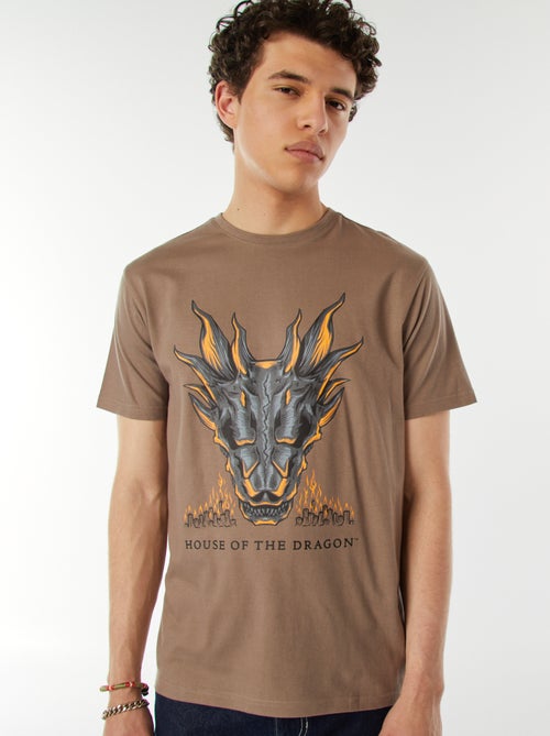 Camiseta de manga corta 'La casa del dragón' - Kiabi