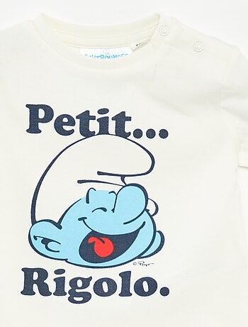 Camiseta de manga corta 'Los Pitufos'