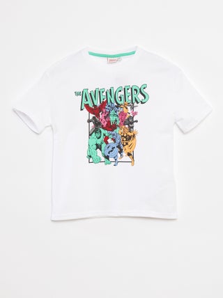 Camiseta de manga corta 'Marvel'