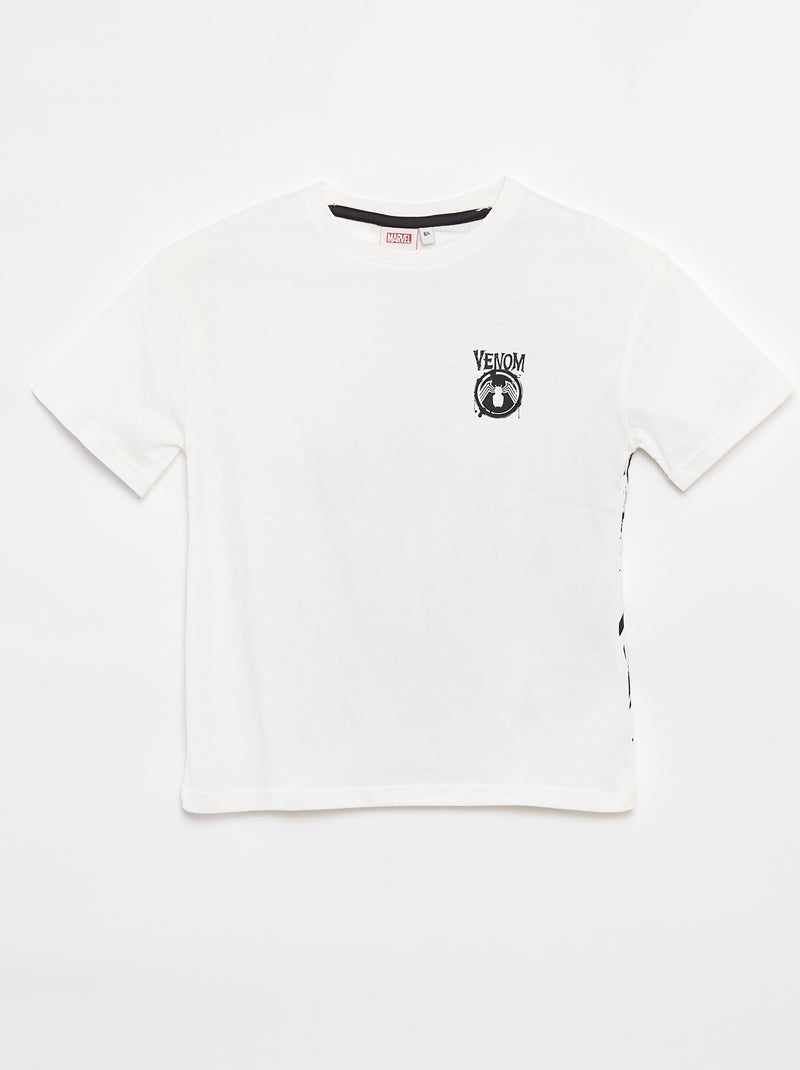 Camiseta de manga corta 'Marvel' BLANCO - Kiabi