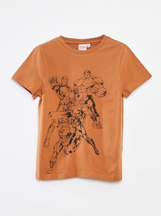 Camiseta de manga corta 'Marvel'