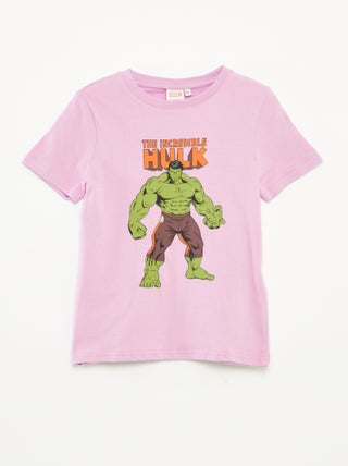 Camiseta de manga corta 'Marvel'