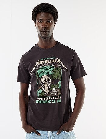 Camiseta de manga corta 'Metallica'