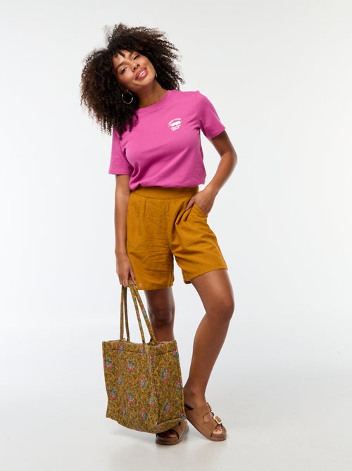 Camiseta de manga corta 'Mickey' 'Disney' - Kiabi