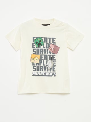 Camiseta de manga corta 'Minecraft' - So Easy