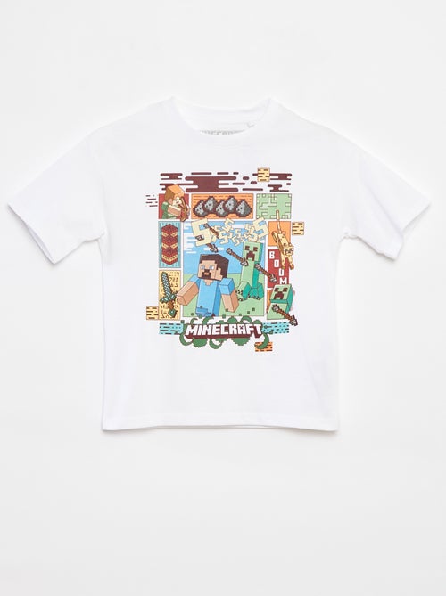Camiseta de manga corta 'Minecraft' - Kiabi
