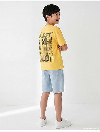 Camiseta de manga corta 'Minecraft', MO Fashion