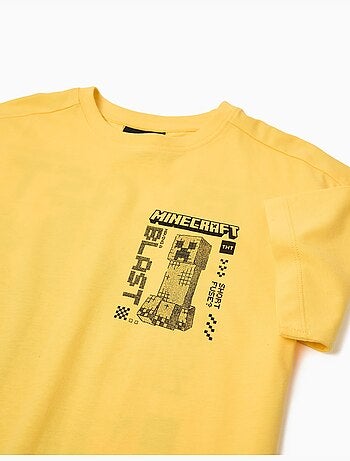 Camiseta de manga corta 'Minecraft', MO Fashion