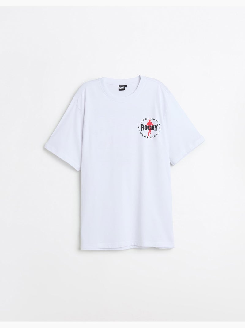 Camiseta de manga corta, MO Fashion Blanco - Kiabi