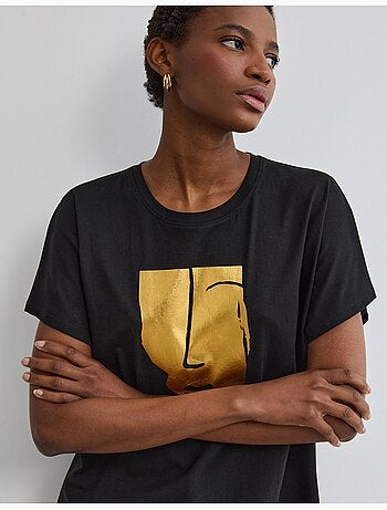 Camiseta de manga corta, MO Fashion