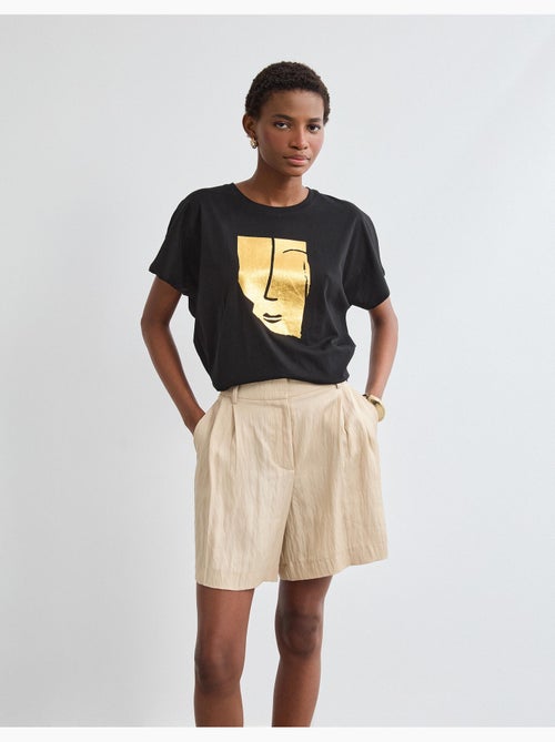 Camiseta de manga corta, MO Fashion - Kiabi