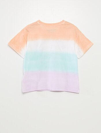 Camiseta de manga corta 'Monster High' tie-dye