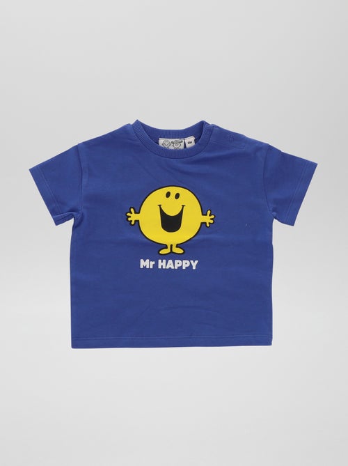 Camiseta de manga corta 'Mr. Men Little Miss' 'Mr Happy' - Kiabi