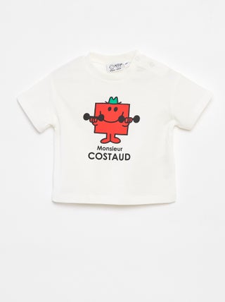 Camiseta de manga corta 'Mr. Men Little Miss' 'Mr Happy'