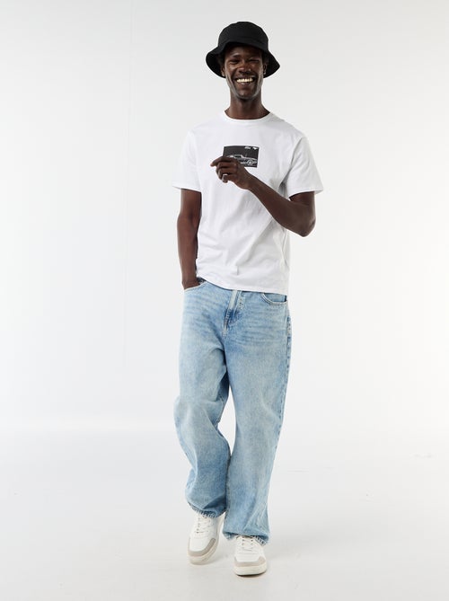 Camiseta de manga corta 'Mustang' - Kiabi