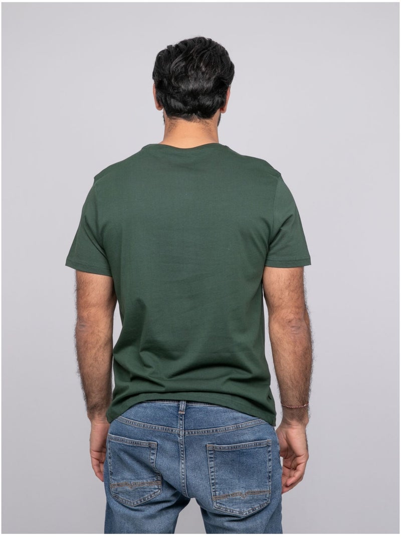 Camiseta de manga corta NALEMARK Verde - Kiabi