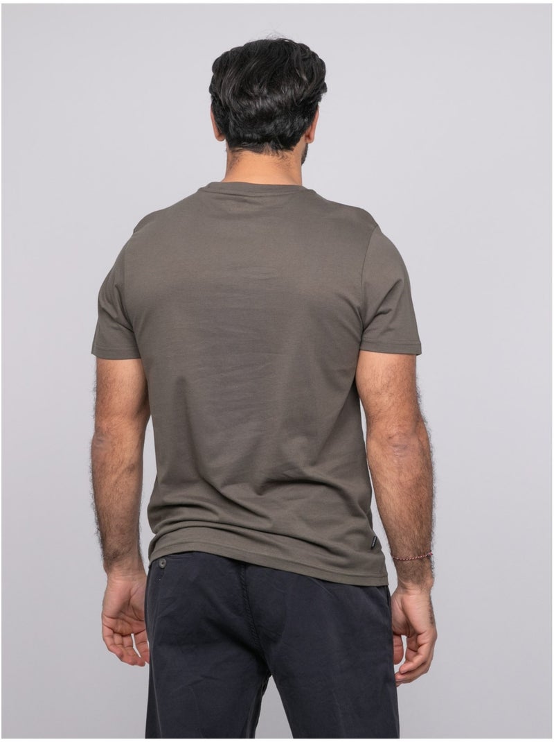 Camiseta de manga corta NANKA Caqui - Kiabi
