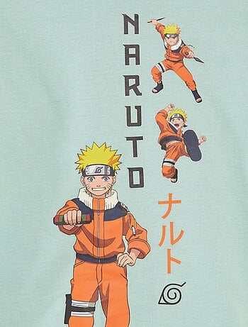 Camiseta de manga corta 'Naruto' - Fácil de Poner