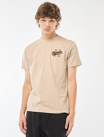 Camiseta de manga corta 'Naruto' con estampado en ambos lados