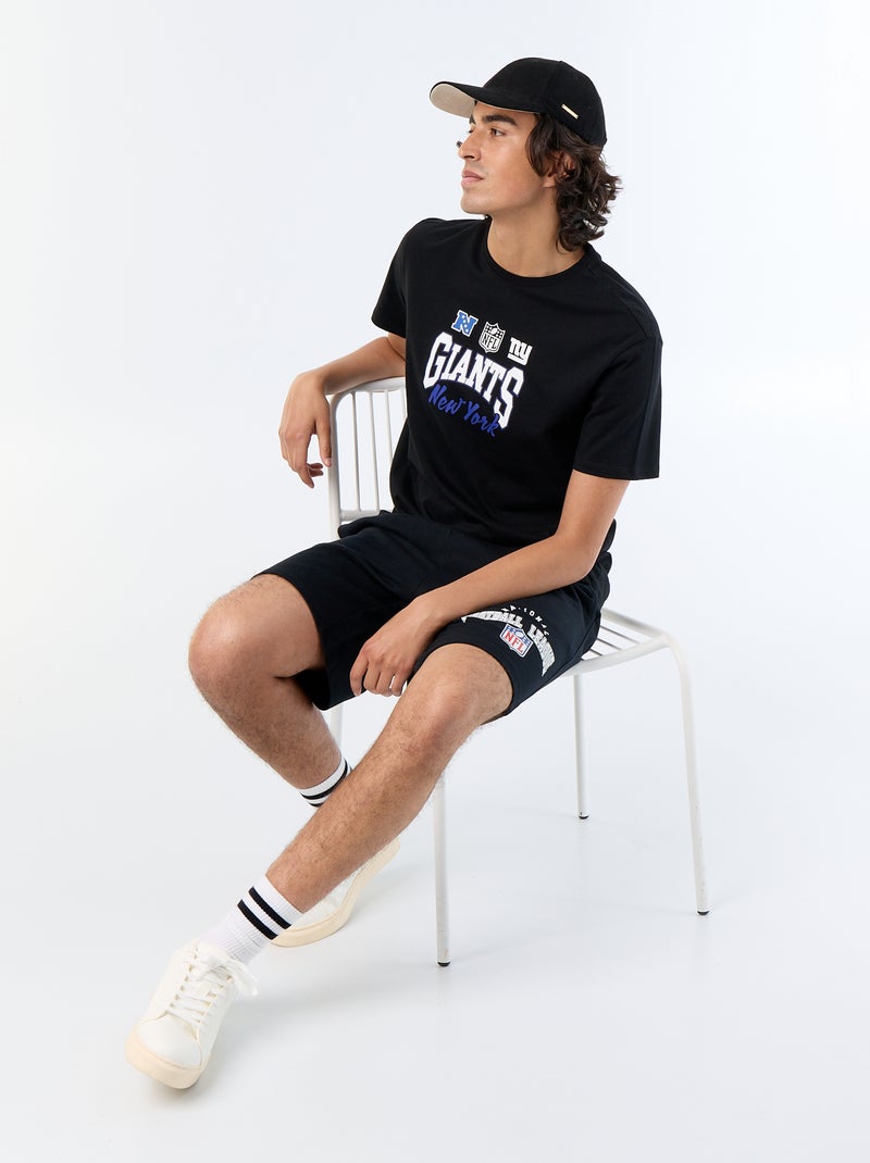 Camiseta de manga corta 'NFL' Negro - Kiabi