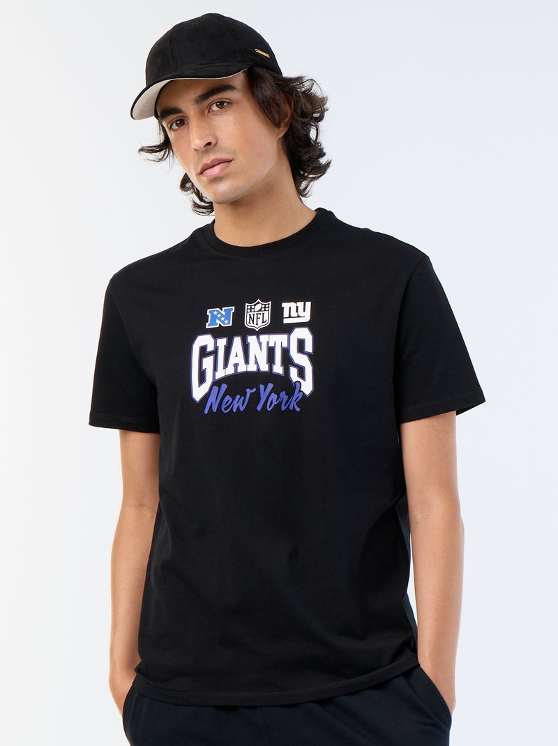 Camiseta de manga corta 'NFL' Negro - Kiabi