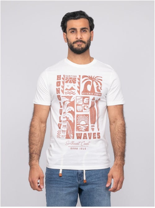 Camiseta de manga corta NIRDANUB - Kiabi