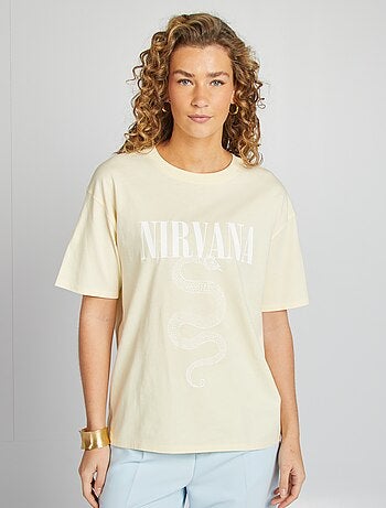 Camiseta de manga corta 'Nirvana'