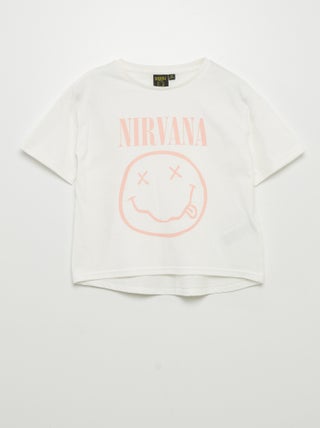 Camiseta de manga corta 'Nirvana'